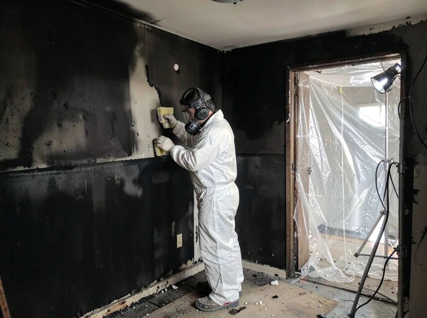 Fire Damage Restoration company in Sentinel, OK